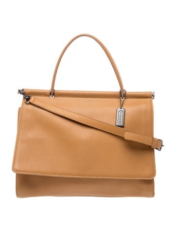 Leather Top Handle Bag