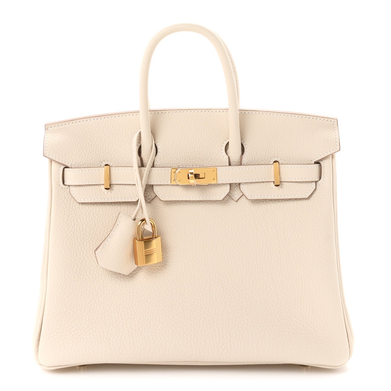 Hermes Togo Birkin 25 Craie
