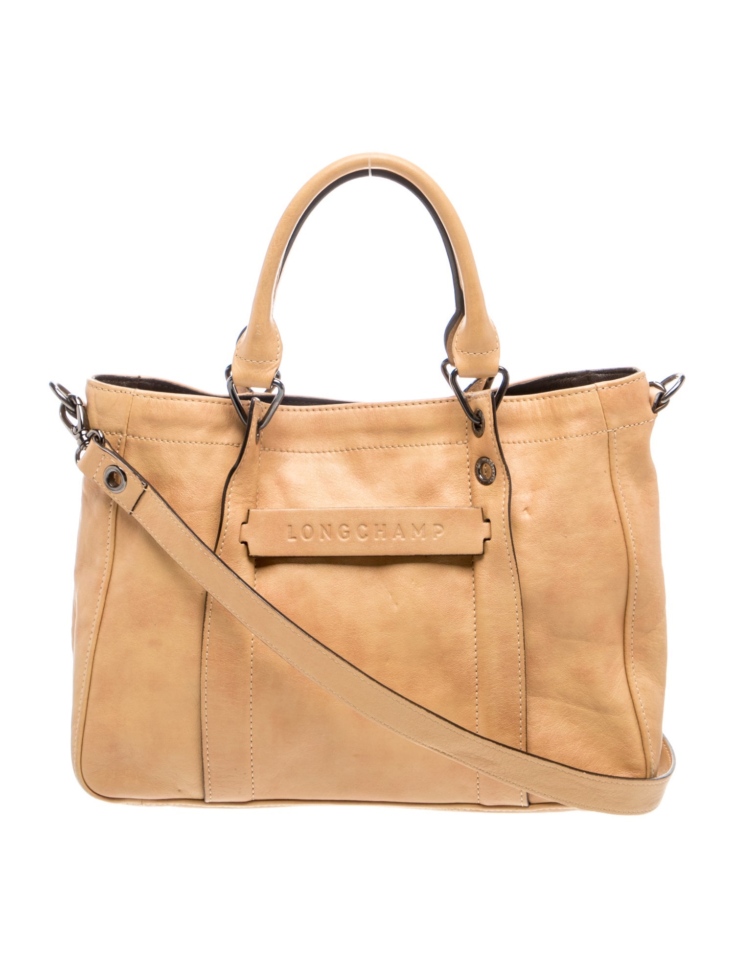 Leather Top Handle Bag