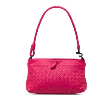Alligator Nappa Intrecciato Frame Pochette
