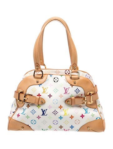 Multicolore Monogram Takashi Murakami Claudia Shoulder Bag