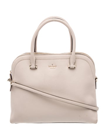 Leather Top Handle Bag