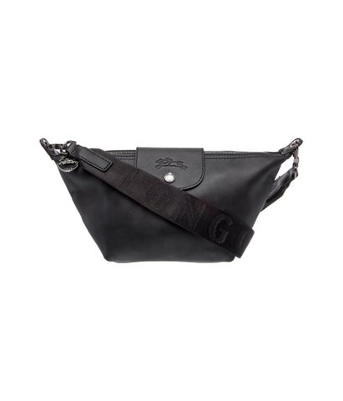 Longchamp Leather Messenger Bag