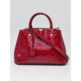 Louis Vuitton Louis Vuitton Magenta Monogram Vernis Montaigne BB Bag