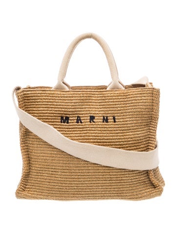 Raffia Top Handle Bag