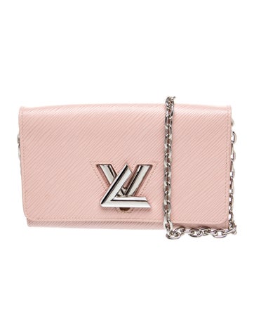 Epi Leather Twist Wallet on Chain