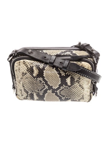 Isabel Marant Embossed Leather Crossbody Bag