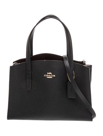 Leather Top Handle Bag