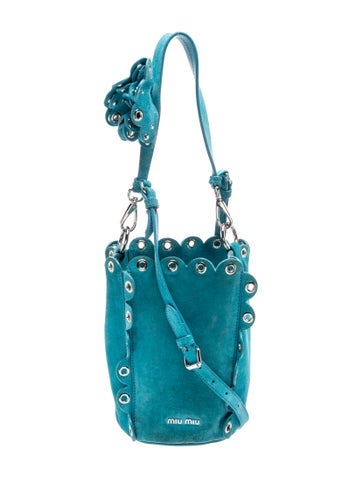Suede Bucket Bag