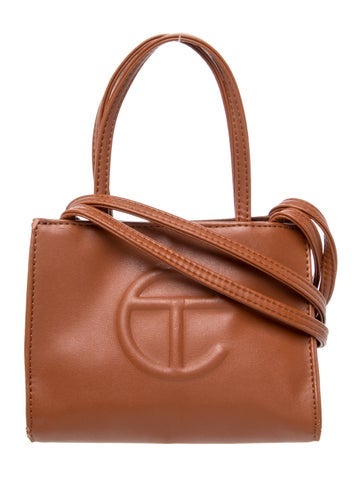 Vegetarian Leather Shopping Bag Small