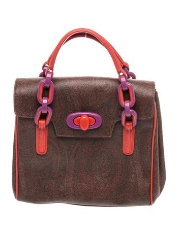 Leather Top Handle Bag