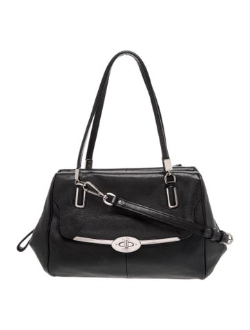 Leather Top Handle Bag