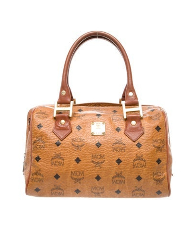 MCM Monogram Boston Bag Vintage