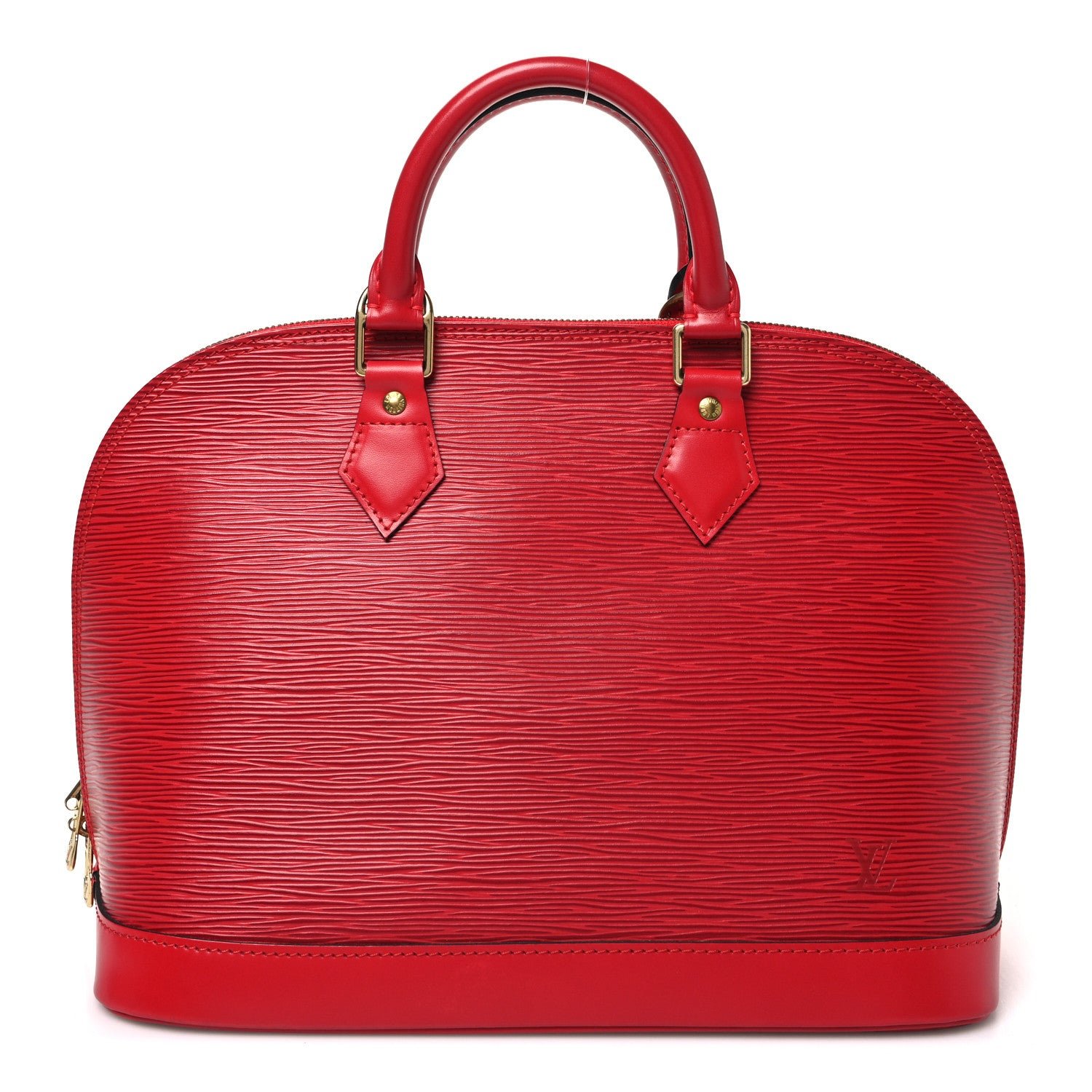 Louis Vuitton Epi Alma PM Castillan Red