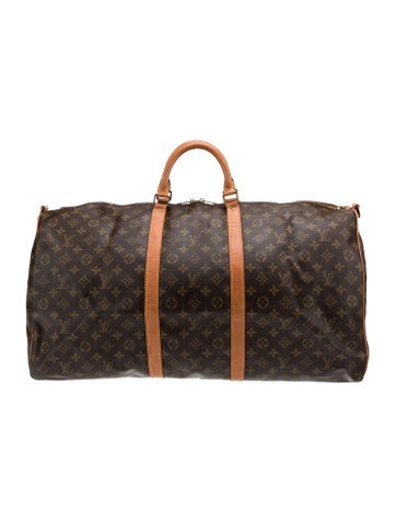 Louis Vuitton LV Monogram Keepall Bandouliere 60 Vintage