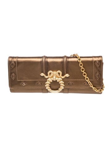 Judith Leiber Leather Shoulder Bag