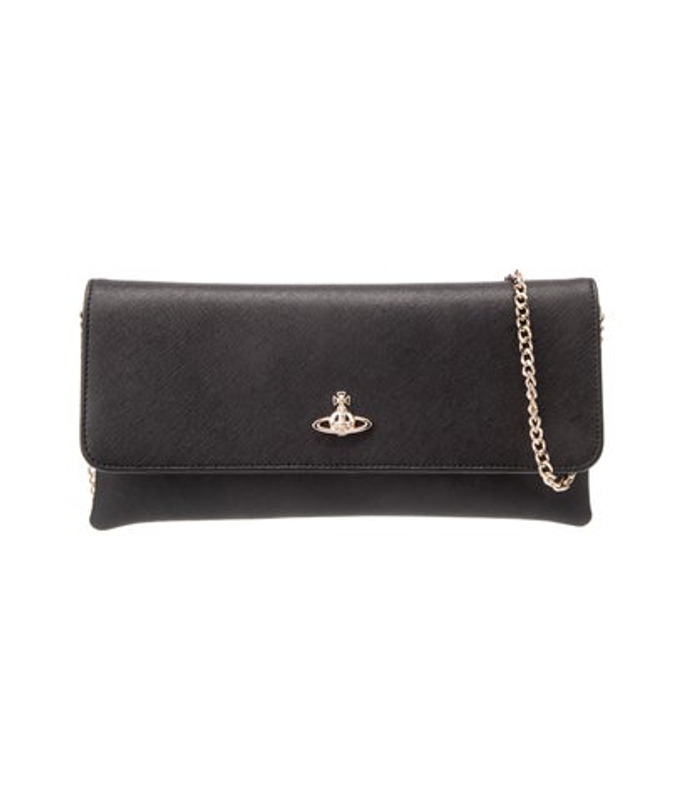 Vivienne Westwood Westwood Saffiano Leather Clutch