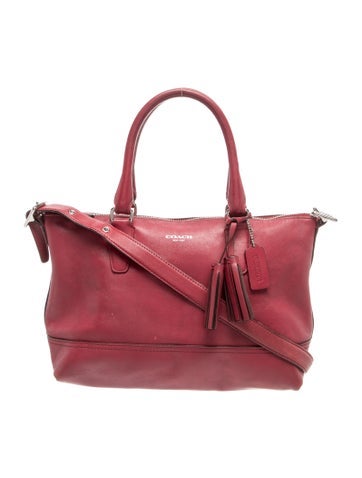 Leather Top Handle Bag