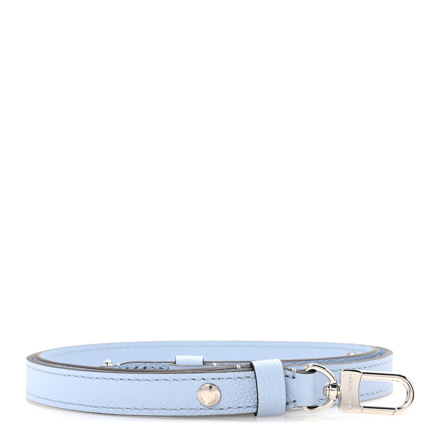 Louis Vuitton Calfskin Buci Shoulder Strap Bleu Nuage