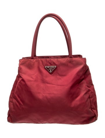 Enameled Metal Triangle Tote