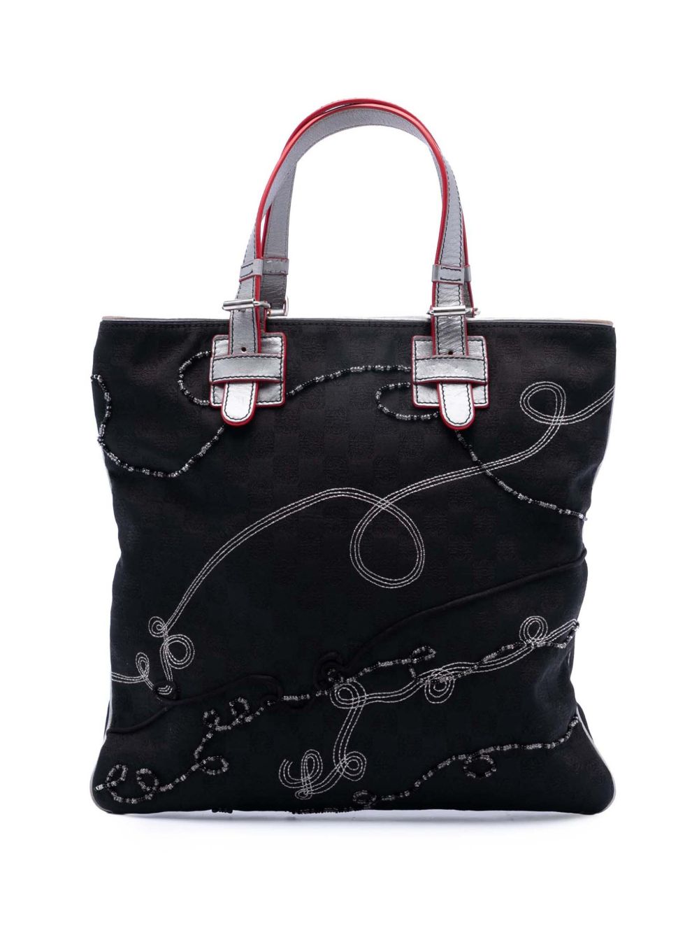 2005 Anagram Beaded Jacquard tote bag