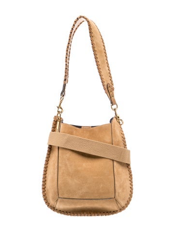 Suede Crossbody Bag