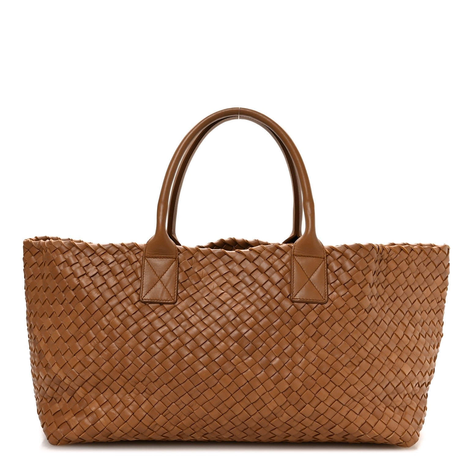 Bottega Veneta Chevre Intrecciato Medium Cabat Tan