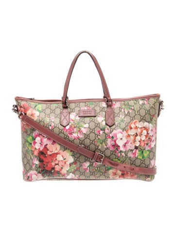 GG Supreme Convertible Zip Tote Medium