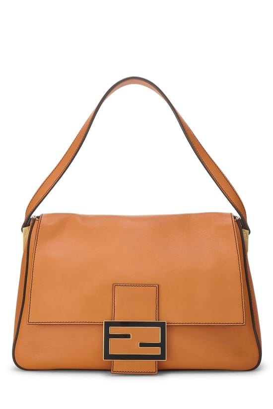 Orange Leather Mama XL