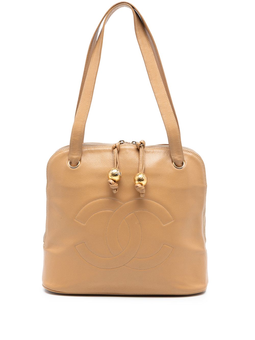 1991-1994 CC Caviar Two Way Zip shoulder bag