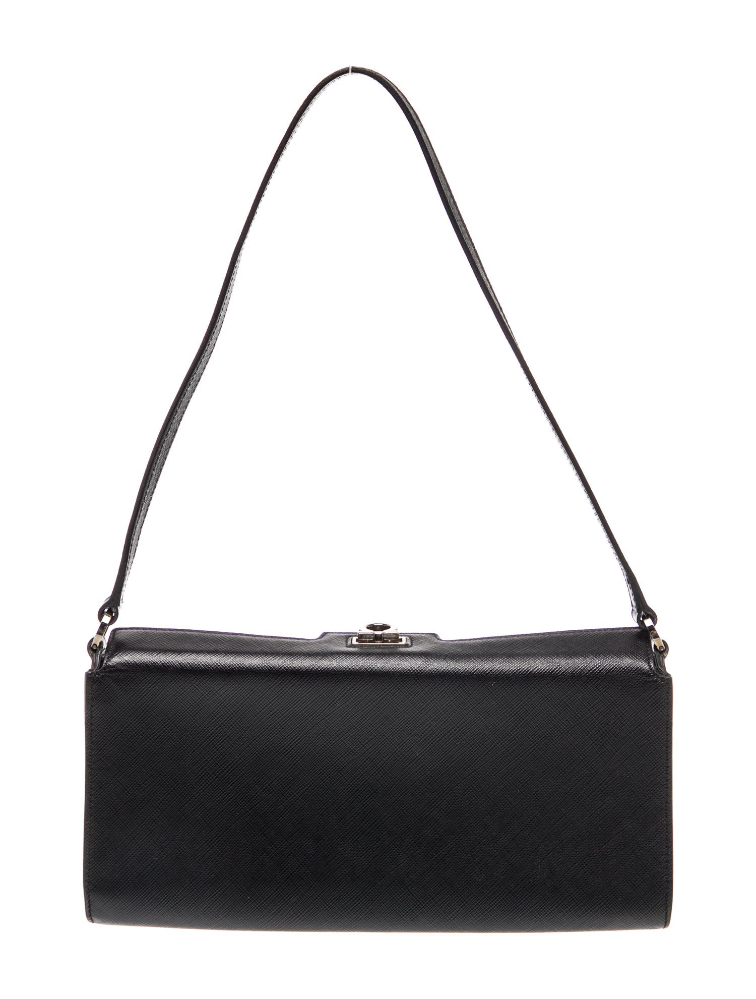 Saffiano Leather Shoulder Bag