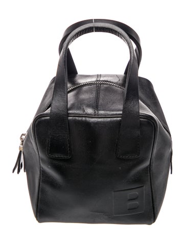 Leather Top Handle Bag