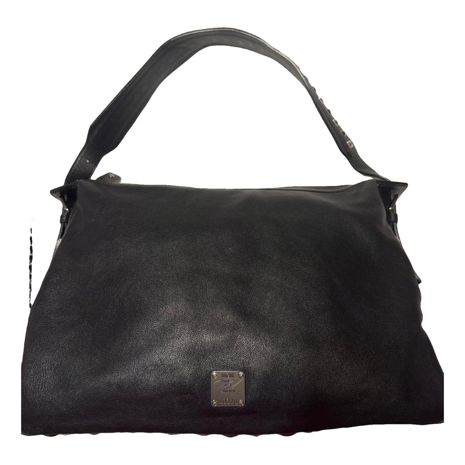 Leather travel bag