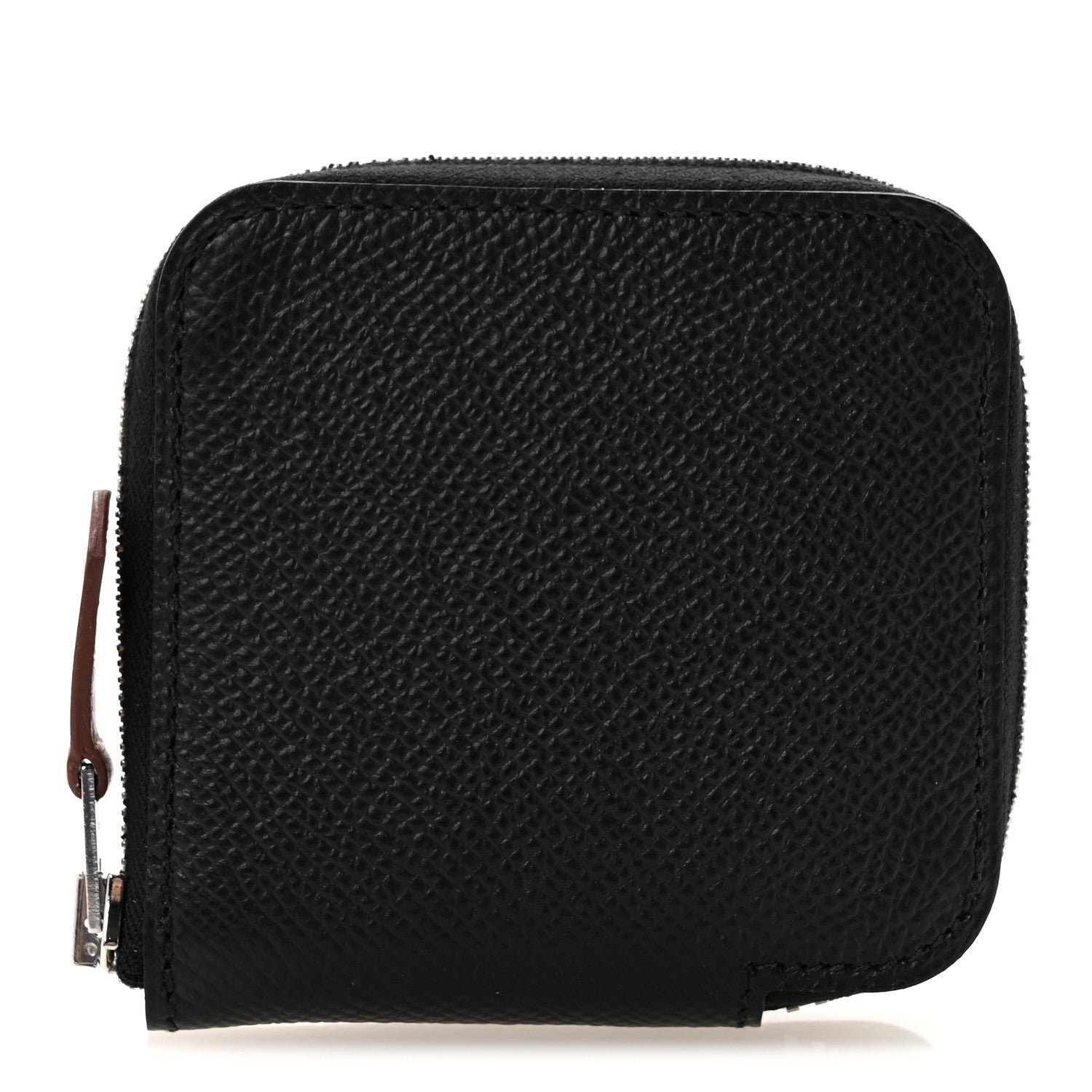 Hermes Epsom Silk'in Coin Purse Black