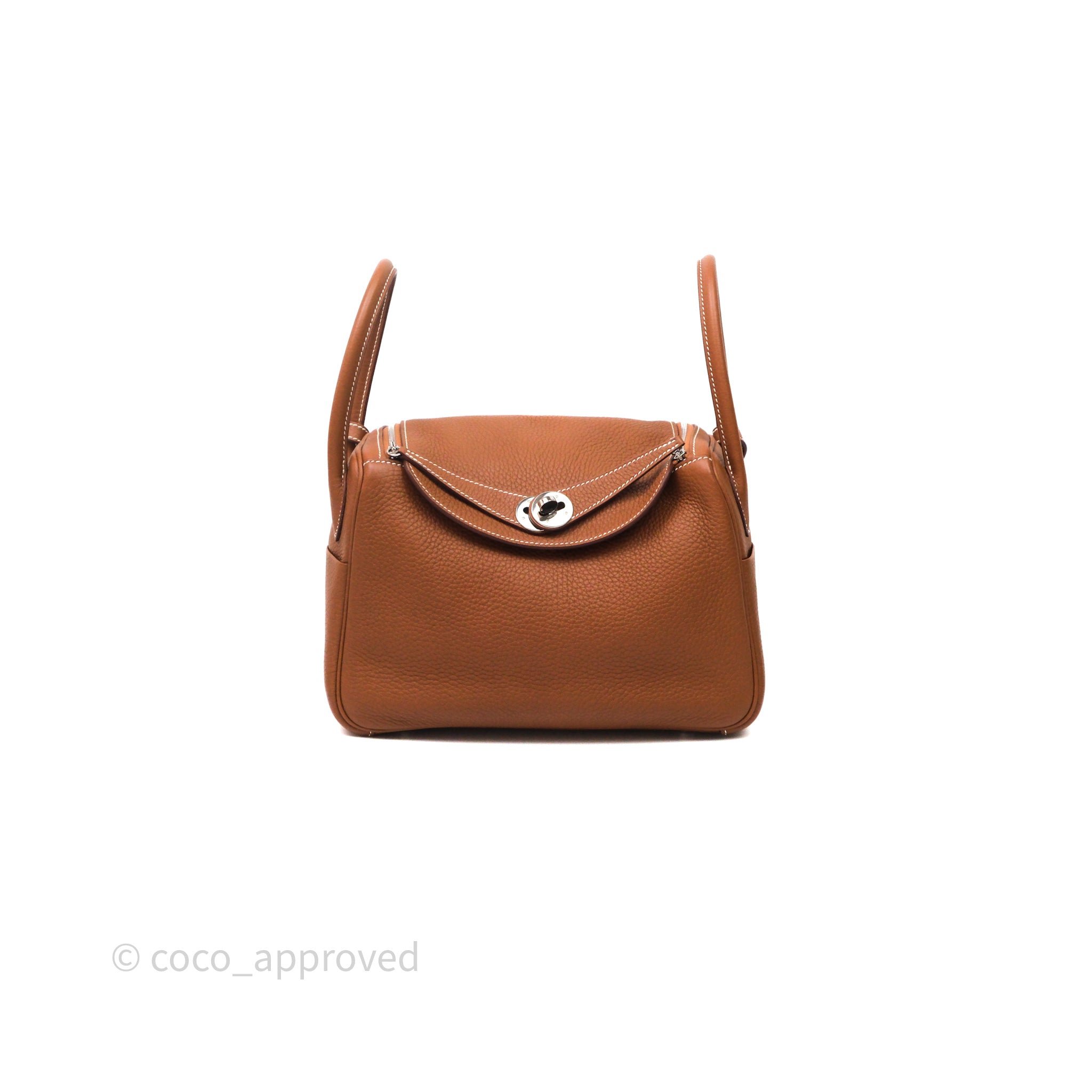Hermès Lindy 26 Gold Clemence Palladium Hardware