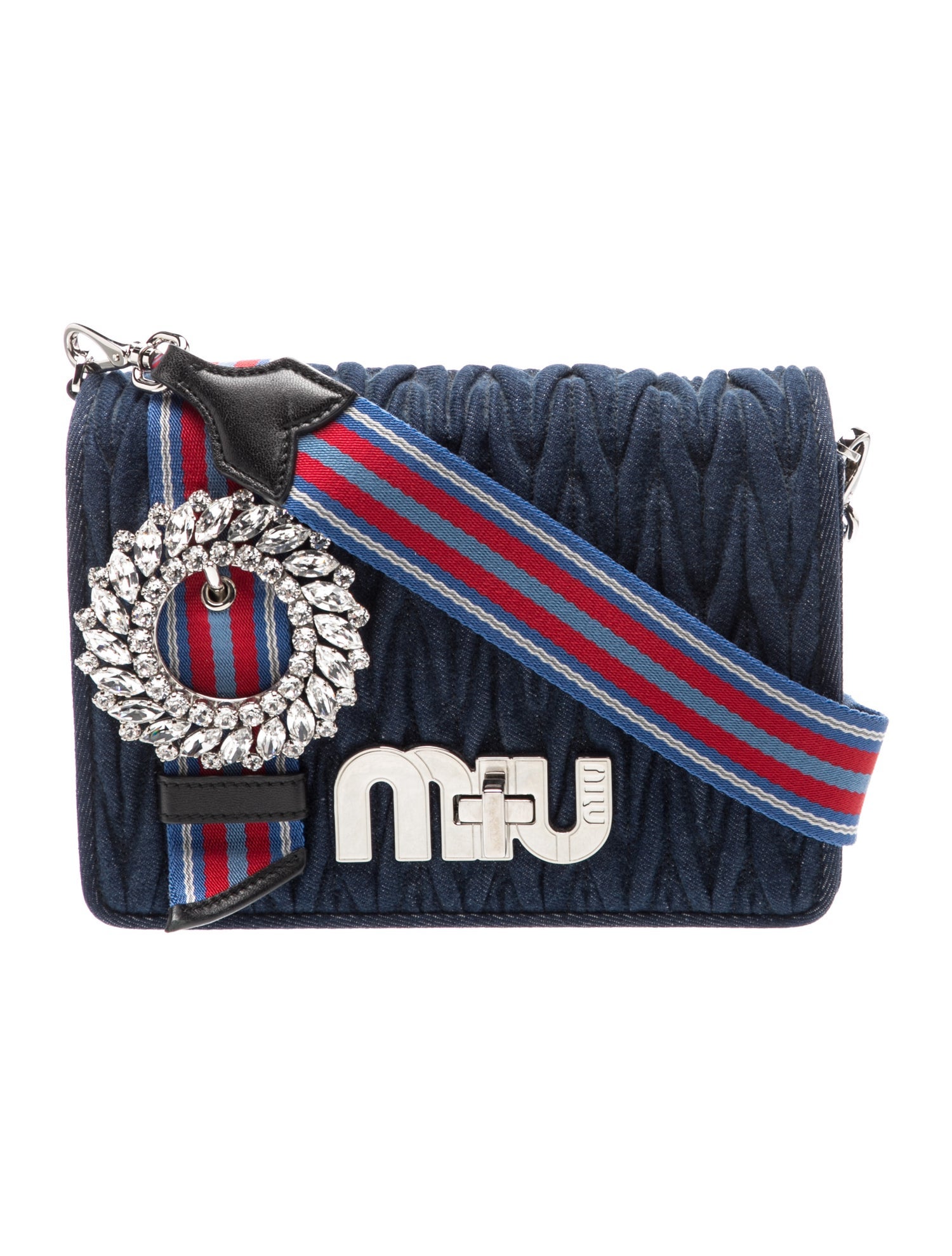 Denim Crossbody Bag