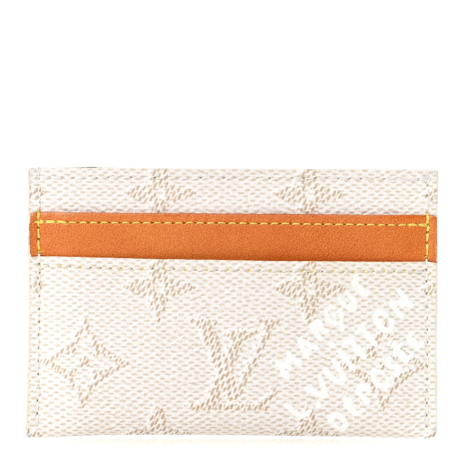 Louis Vuitton Monogram Double Card Holder White