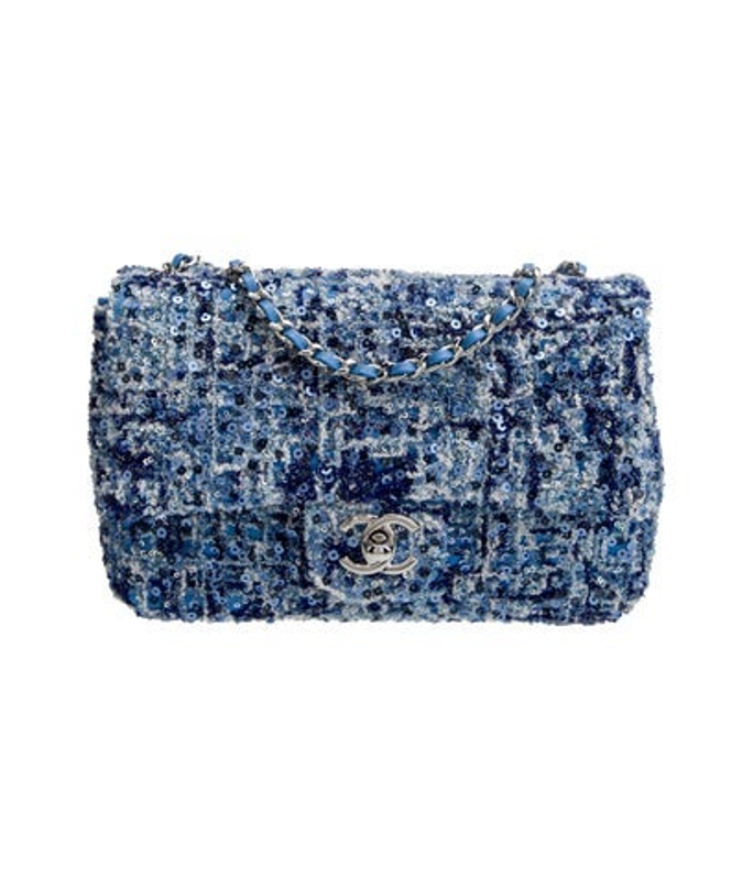 Chanel Sequin Mini Rectangular Flap Bag