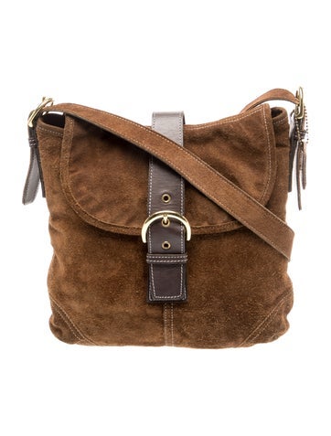 Suede Crossbody Bag