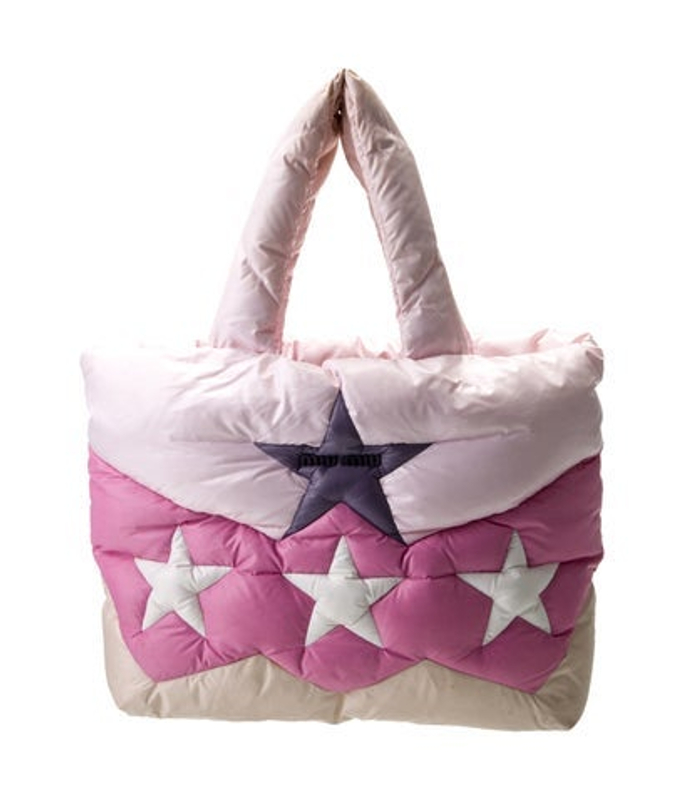 Miu Miu Miu Nylon Shoulder Bag