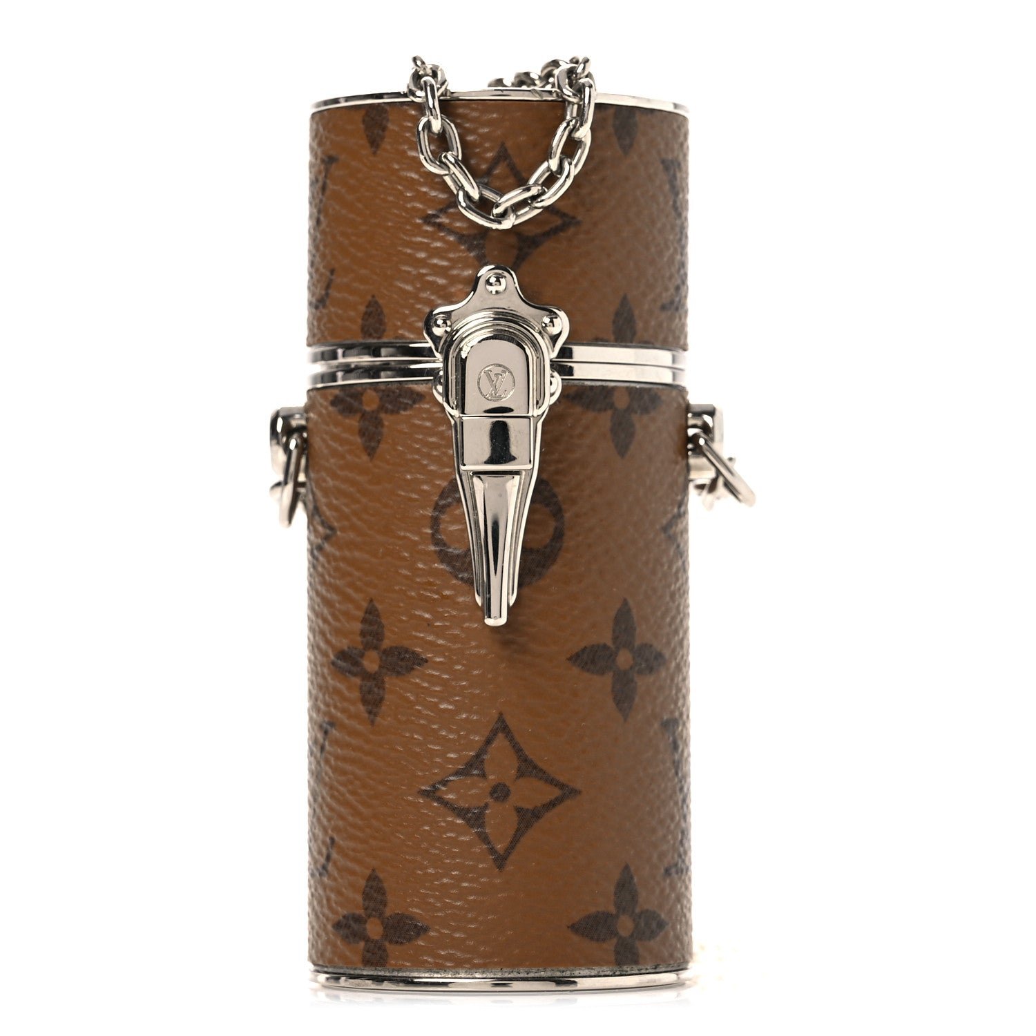 Louis Vuitton Reverse Monogram Chain Lipstick Case