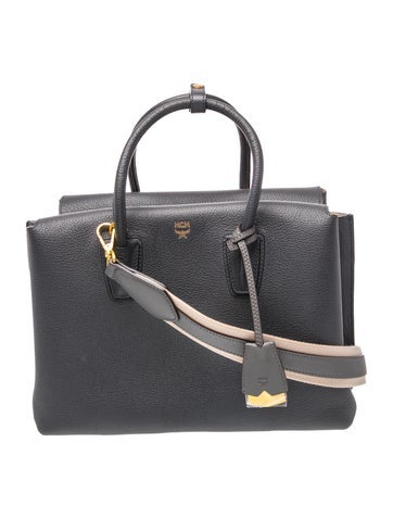 Leather Top Handle Bag