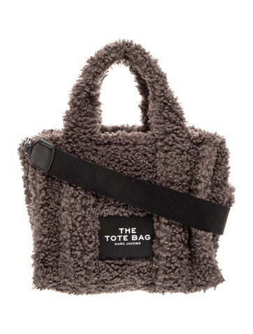 Faux Fur Top Handle Bag