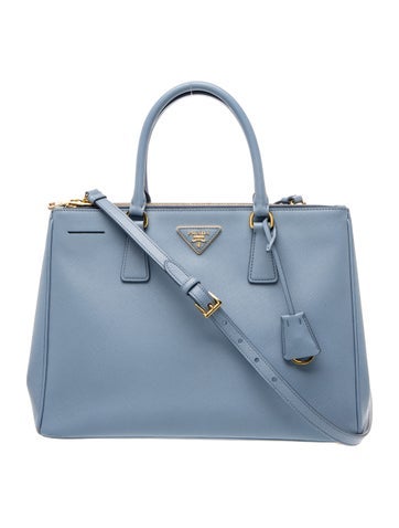 Saffiano Leather Galleria Double Zip Medium