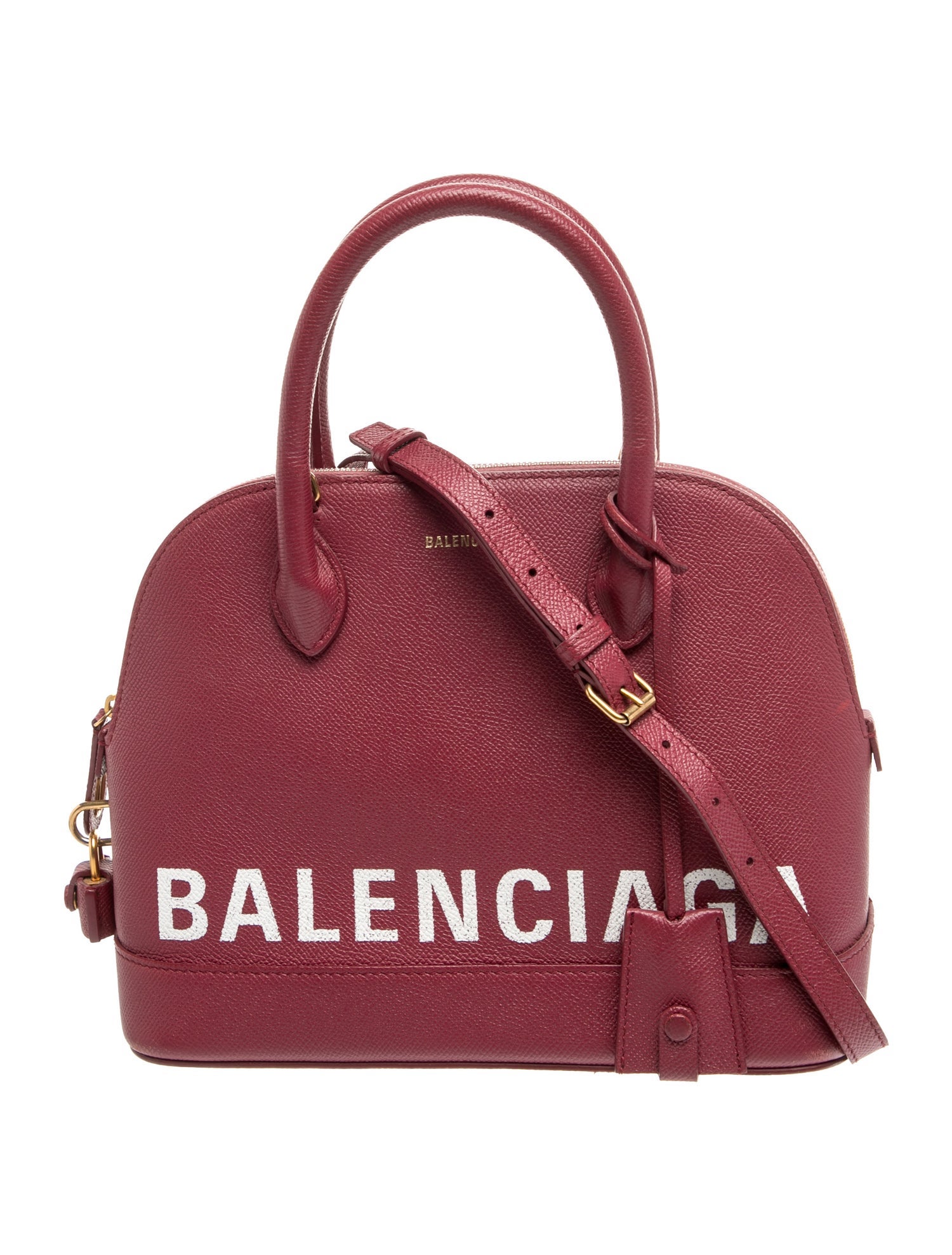 Balenciaga Leather Ville Top Handle Bag