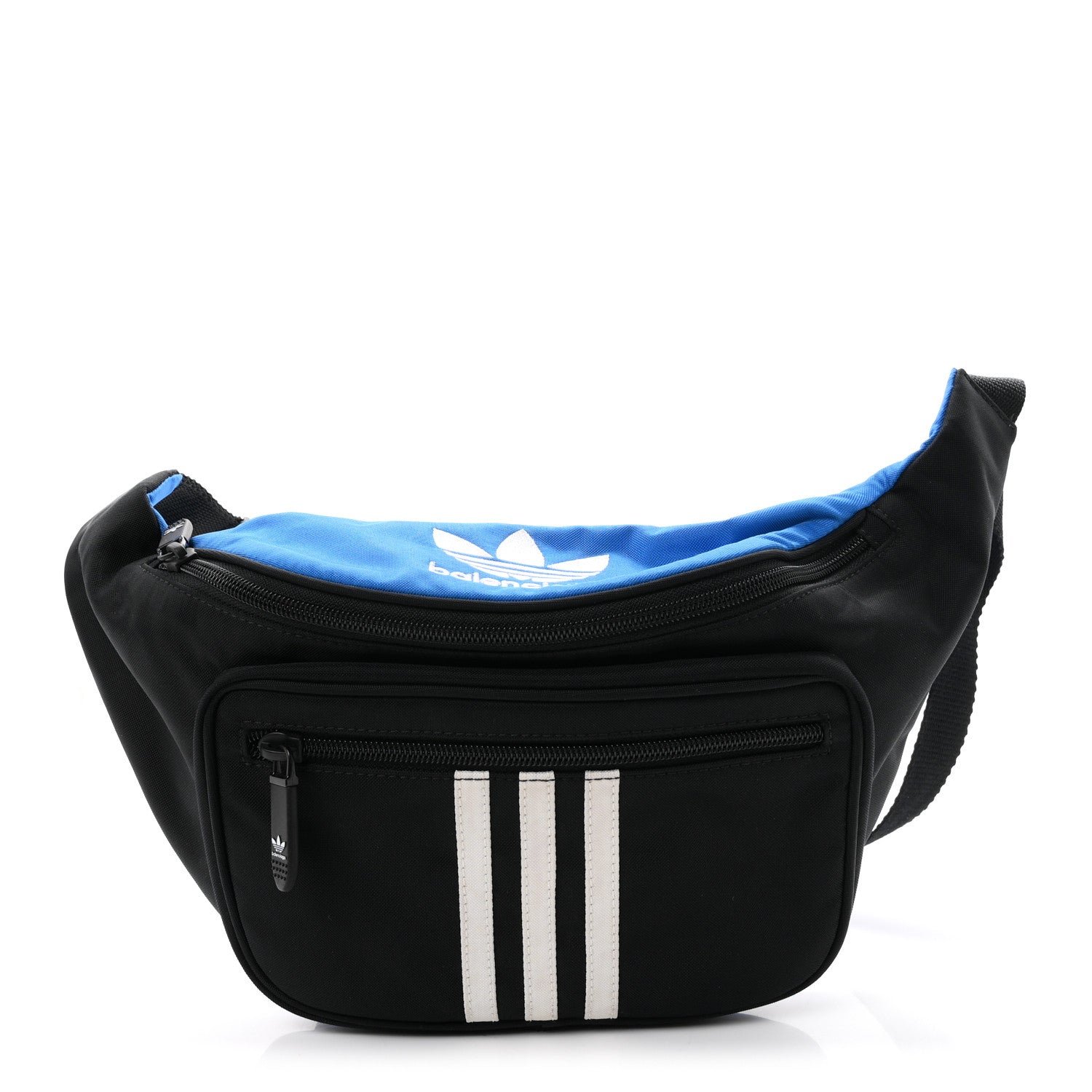 Balenciaga X ADIDAS Nylon Belt Bag Black Blue