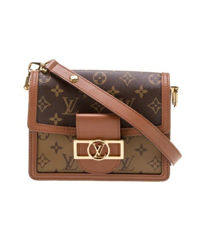Louis Vuitton Vuitton Lv Monogram Reverse Dauphine Mini