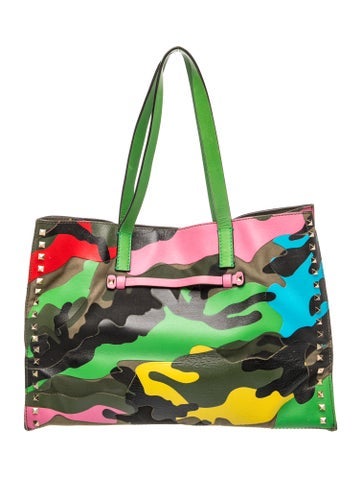 Valentino Rockstud Top Handle Bag