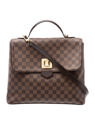 Damier Ebene Top Handle Bag