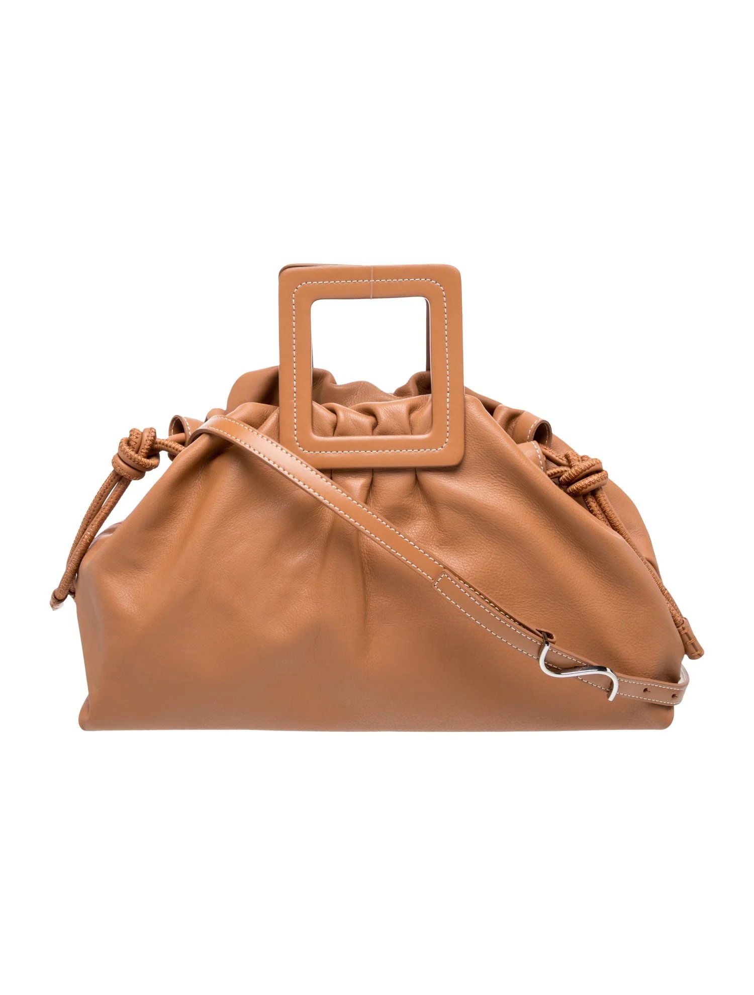 Leather Top Handle Bag